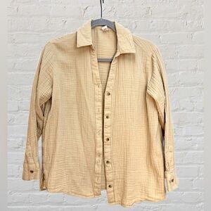 Linen button up